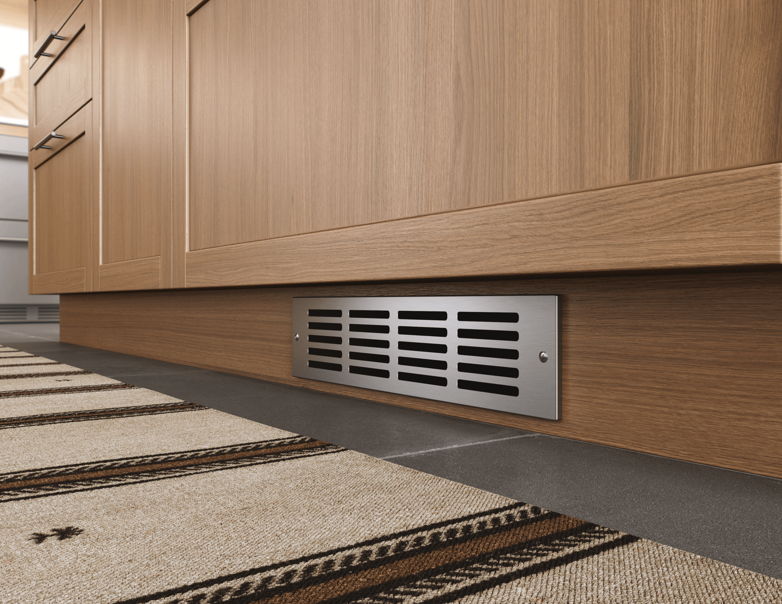 Treviso Downdraft, 14" rise, 30" Width, SS, 600 CFM - Alexander & Ray's