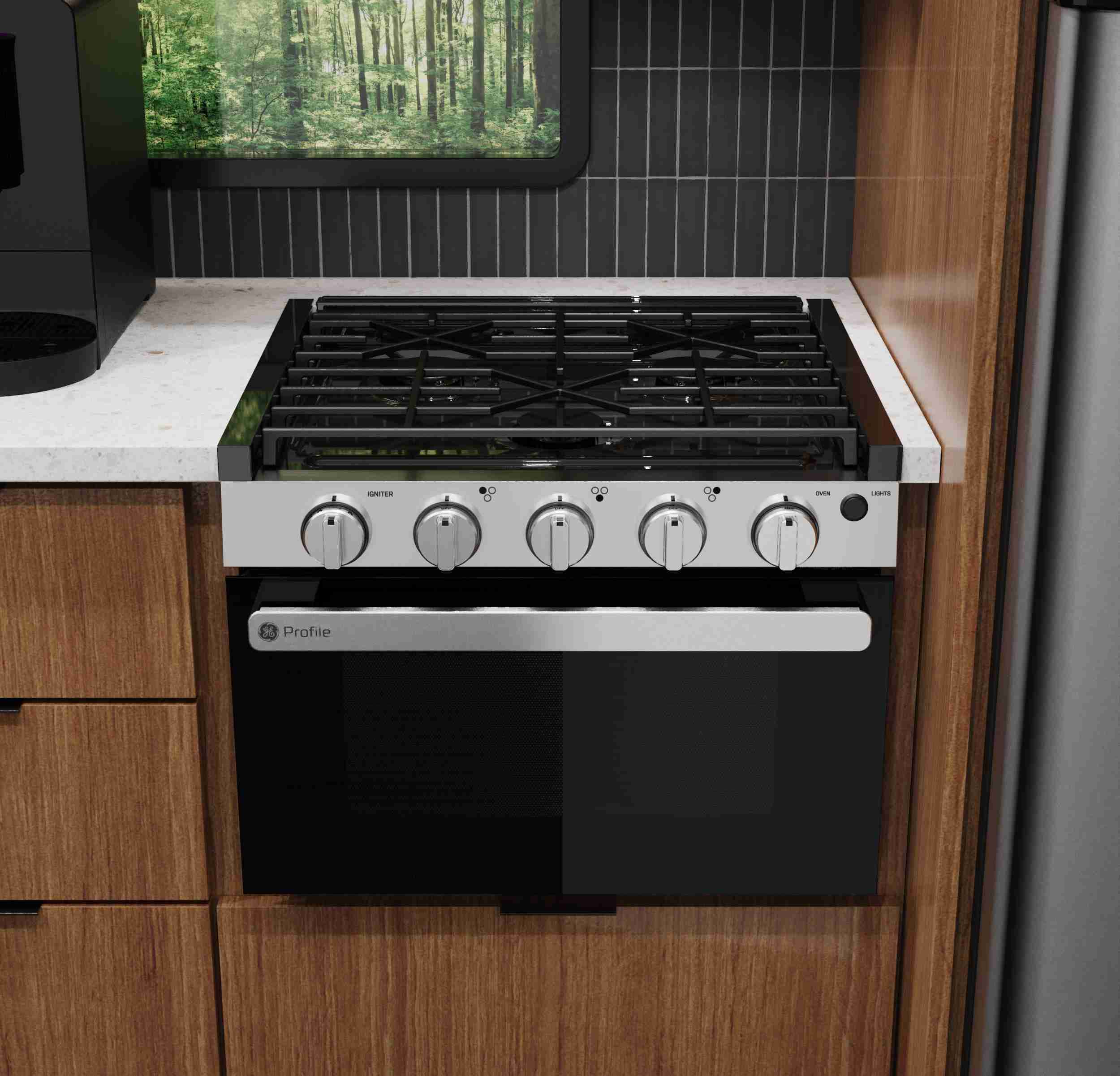 GE Profile 17" Drop-In RV Gas Range - Alexander & Ray's TV & Appliance