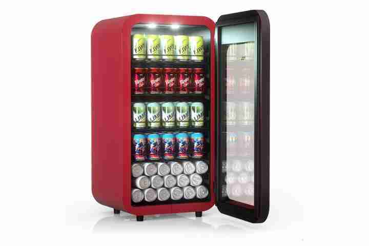 TCL 17. 7 Inch 94 Cans Tech-Inspired Showcase Beverage Cooler
