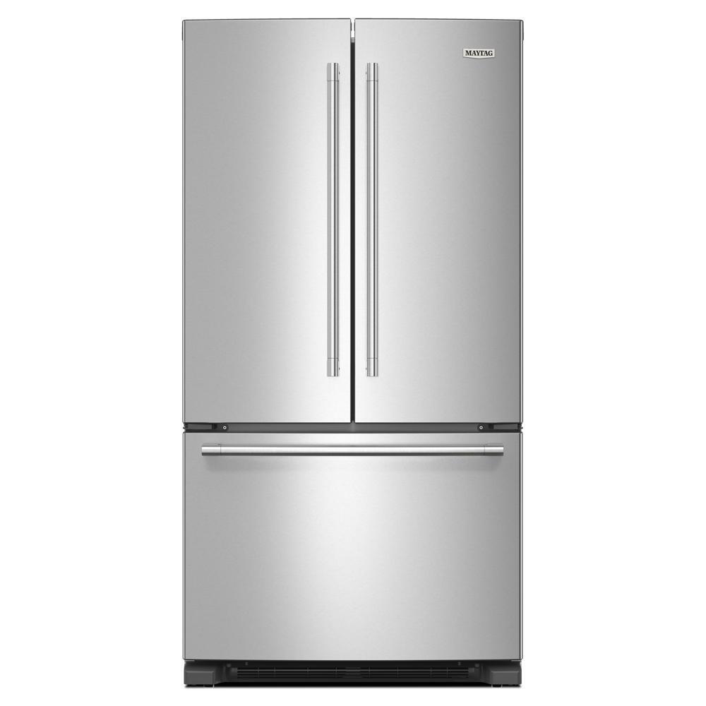 Maytag 36 Inch Wide French Door Bottom Mount Refrigerator with Max