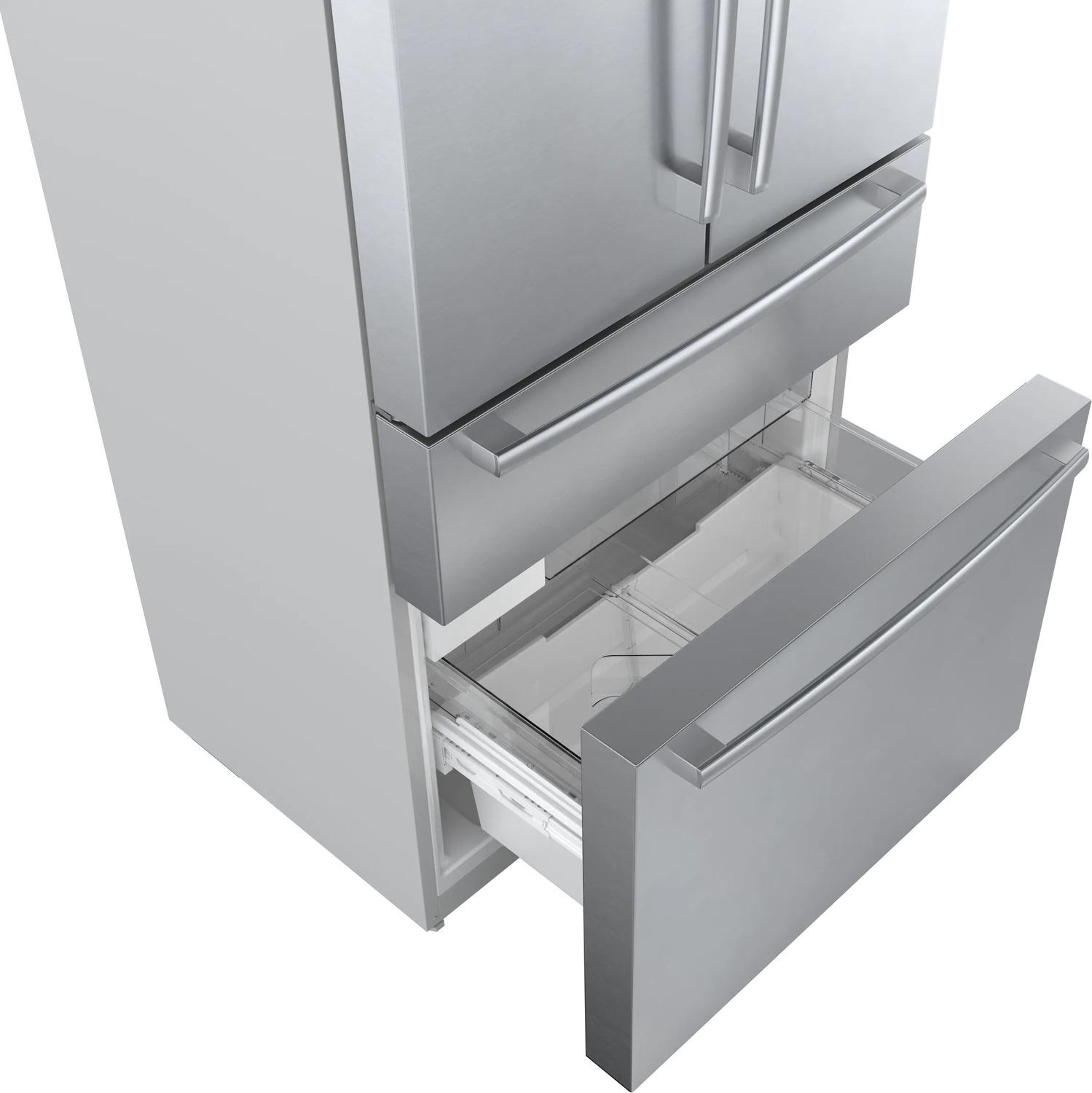 800 Series French Door Bottom Mount Refrigerator 36