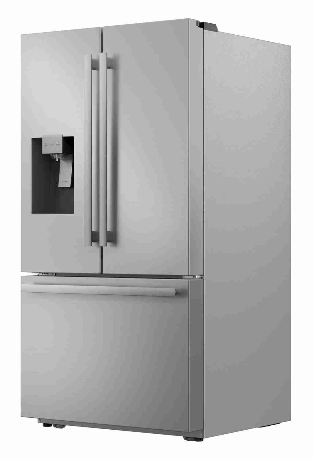 Sharp French 3-Door Refrigerator with Water Dispenser - Alexander